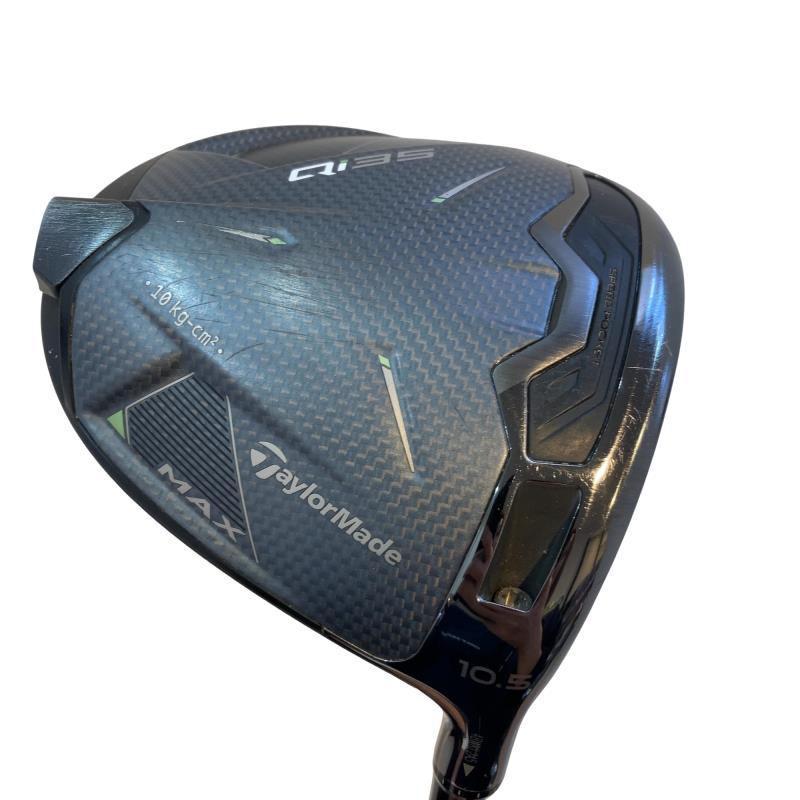 【中古】 テーラーメイド Qi35 10.5° ドライバー DR Diamana BLUE TM50(Qi35 DR) (フレックスSR) メンズ 男性用 右利き 右用 Cランク ゴルフクラブ