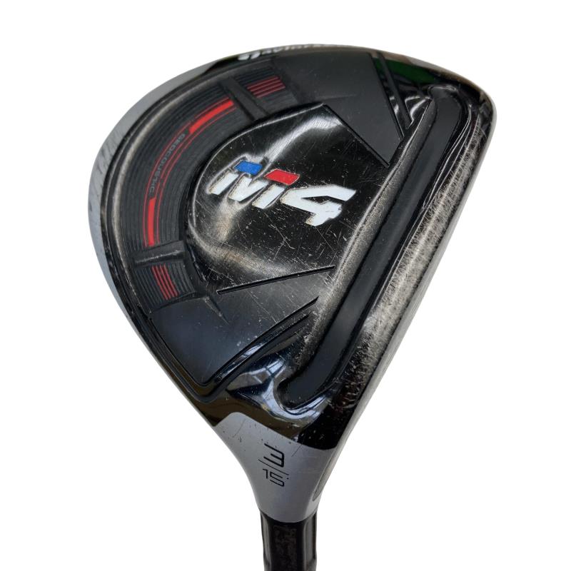 【中古】 テーラーメイド M4 3W フェアウェイウッド FW 純正特注シャフト (フレックスS) メンズ 男性用 右利き 右用 Cランク ゴルフクラブ