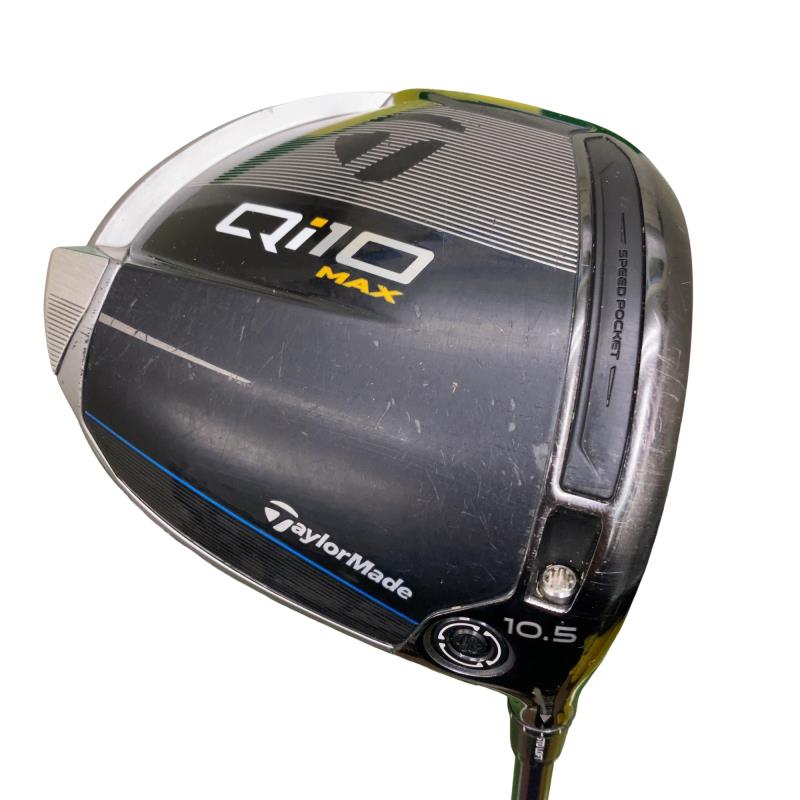 【中古】 テーラーメイド Qi10 MAX 10.5&deg; ドライバー DR Diamana BLUE TM50(Qi10 DR) (フレックスSR) メンズ 男性用 右利き 右用 Cランク ゴルフクラブ｜ゴルフパートナー 中古クラブ店