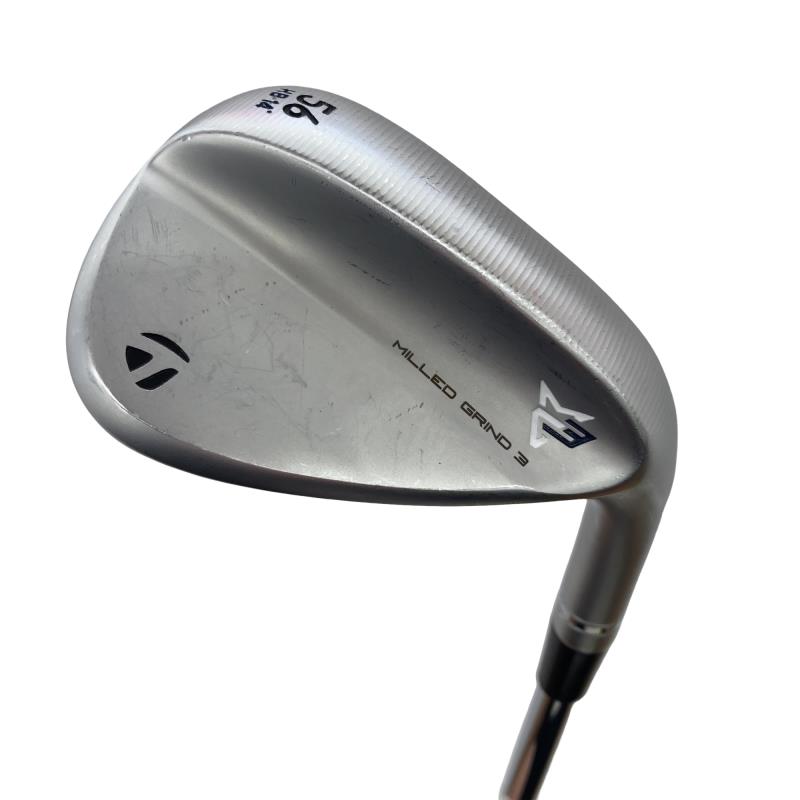【中古】 仕立て屋お手伝いさん Taylor Made MILLED GRIND 3 56°/14° ウェッジ WG Dynamic Gold (フレックスS) メンズ 成人男性用 右利き 右用 C位置づける ゴルフ野球クラブ
