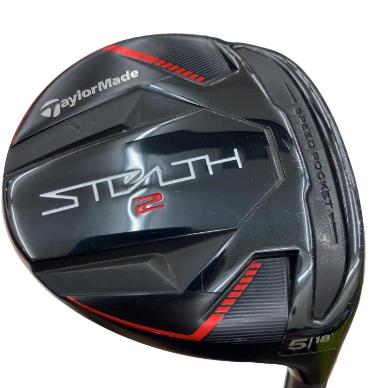 【中古】 テーラーメイド STEALTH2 5W フェアウェイウッド FW TENSEI RED TM50(STEALTH FW) (フレックスR) メンズ 男性用 右利き 右用 Cランク ゴルフクラブ