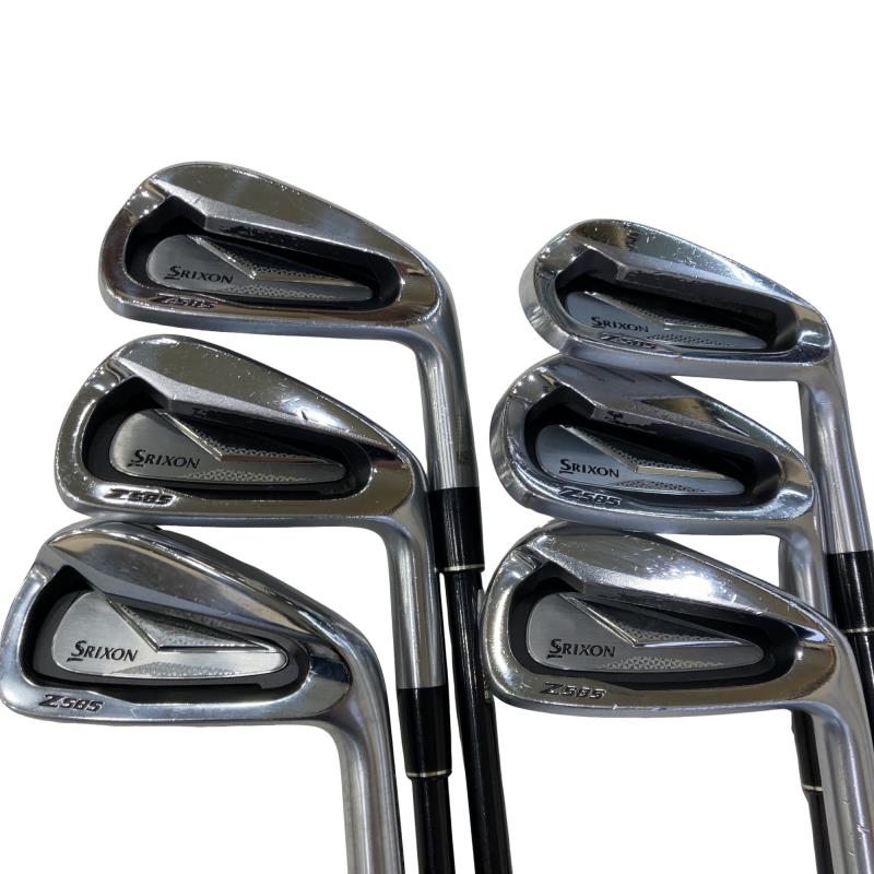 【中古】 ダンロップ SRIXON Z585 6S アイアンセット IR Miyazaki Mahana (フレックスR) メンズ 男性用 右利き 右用 Cランク ゴルフクラブ|ゴルフパートナー 中古クラブ店