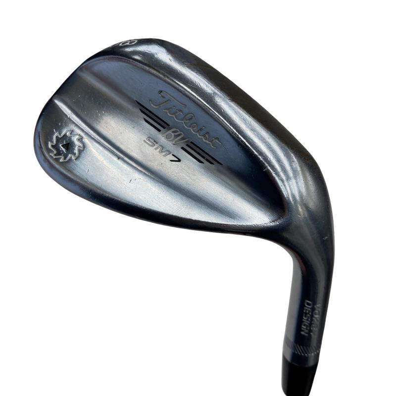 【中古】 タイトリスト VOKEY SPIN MILLED SM7 ツアークロム 58°/12°D ウェッジ WG Dynamic Gold (フレックスS) メンズ 男性用 右利き 右用 Cランク ゴルフクラブ