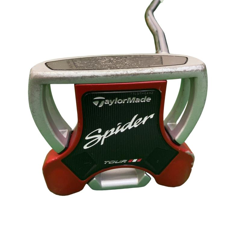 【中古】 テーラーメイド Spider Tour PLATINUM 34インチ パター PT スチール (フレックスその他) メンズ 男性用 右利き 右用 Cランク ゴルフクラブ