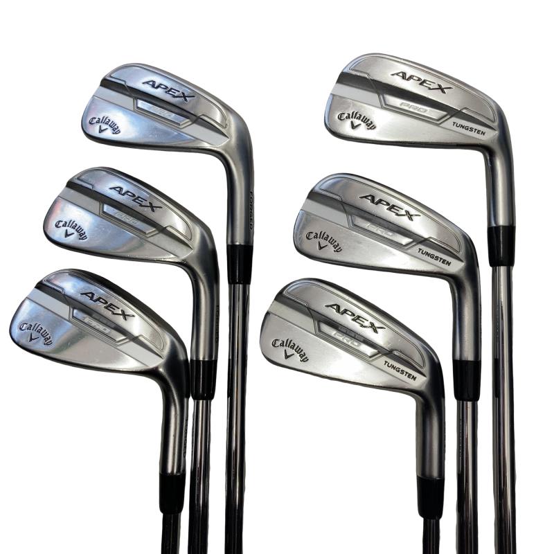 【中古】 キャロウェイ APEX PRO(2021) 6S アイアン仕掛ける IR 完全無欠特注立て坑 (フレックスS) メンズ 成人男性用 右利き 右用 D価値づける ゴルフ野球クラブ