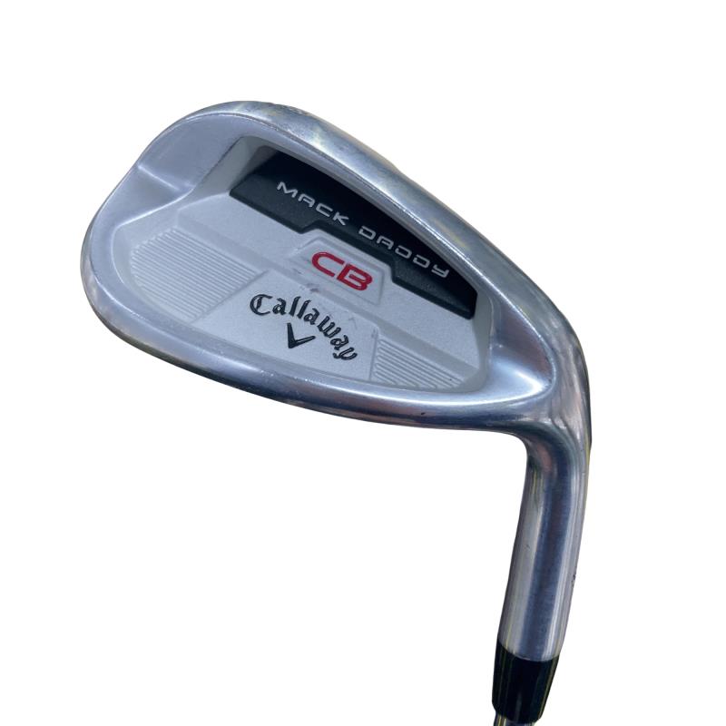 【中古】 キャロウェイ MACK DADDY CB Crメッキ 58°/12° ウェッジ WG NS PRO 950GH neo (フレックスS) メンズ 成人男性用 右利き 右用 C位置づける ゴルフ野球クラブ