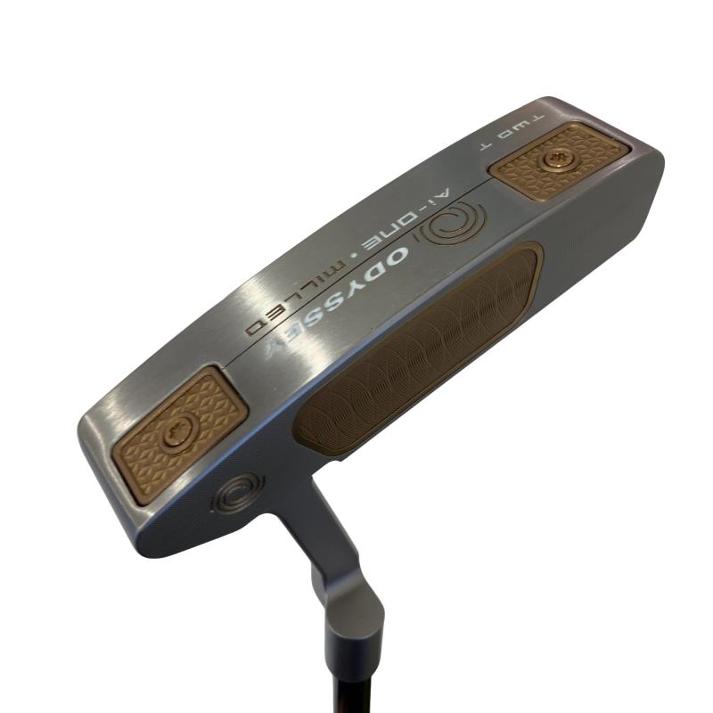 【中古】 オデッセイ Ai-ONE・MILLED TWO T シルバー 34インチ パター PT STROKE LAB 90 スチール (フレックスその他) メンズ 男性用 右利き 右用 Bランク ゴルフクラブ