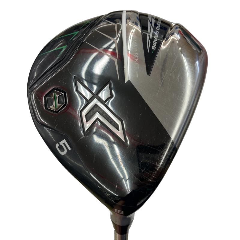 【中古】 ダンロップ XXIO(2022) eks 5W フェアウェイウッド FW Miyazaki AX-2(FW) (フレックスS) メンズ 男性用 右利き 右用 Cランク ゴルフクラブ