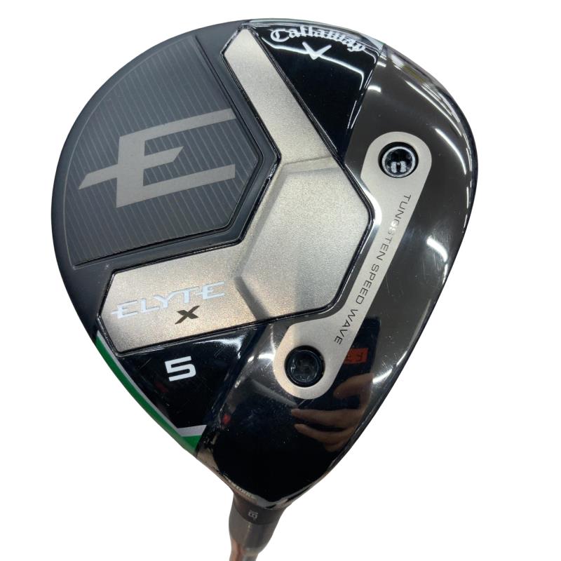 【中古】 キャロウェイ ELYTE X 5W フェアウェイウッド FW VENTUS GREEN 50 for CW(ELYTE FW) (フレックスR) メンズ 男性用 右利き 右用 Cランク ゴルフクラブ｜ゴルフパートナー 中古クラブ店