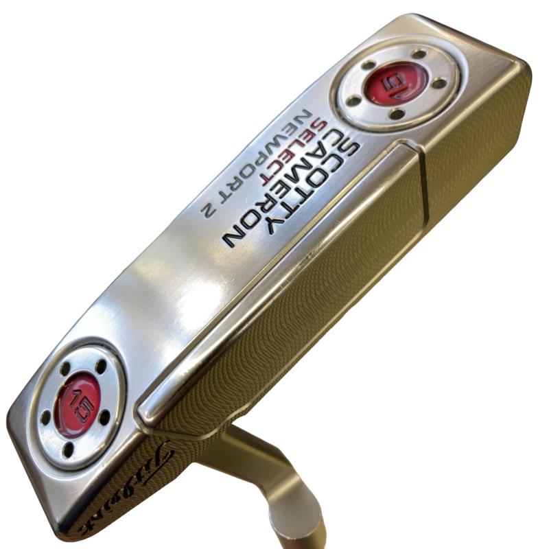 【中古】 タイトリスト SCOTTY CAMERON select NEWPORT 2(2016) 34in パター PT スチール写真 (フレックス余分の物) メンズ 成人男性用 右利き 右用 C位置づける ゴルフ野球クラブ