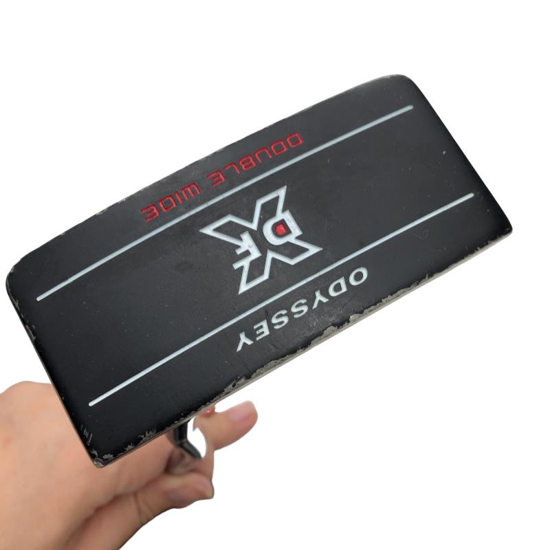 【中古】 オデッセイ DFX DOUBLE WIDE(2021) 34in パター PT スチール写真 (フレックス余分の物) メンズ 成人男性用 右利き 右用 C序列付ける ゴルフ野球クラブ