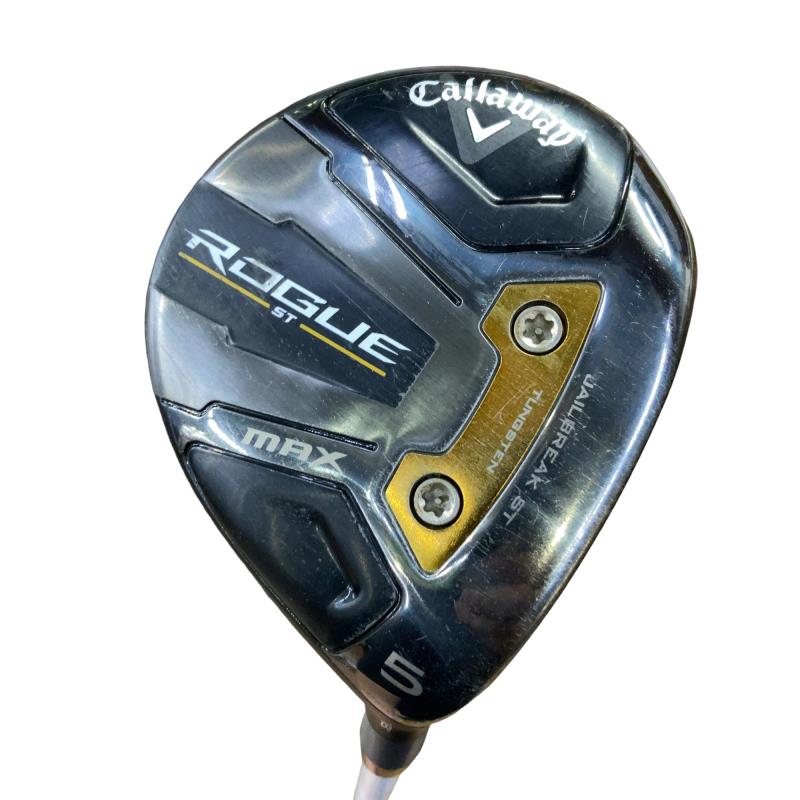 【中古】 キャロウェイ ROGUE ST MAX 5W フェアウェイウッド FW 純正特注シャフト (フレックスX) メンズ 男性用 右利き 右用 Cランク ゴルフクラブ|ゴルフパートナー 中古クラブ店