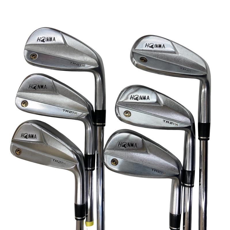 【中古】 本間ゴルフ TOUR WORLD TR21X 7S アイアン仕掛ける IR NS PRO 950GH neo (フレックスS) メンズ 成人男性用 右利き 右用 C序列付ける ゴルフ野球クラブ