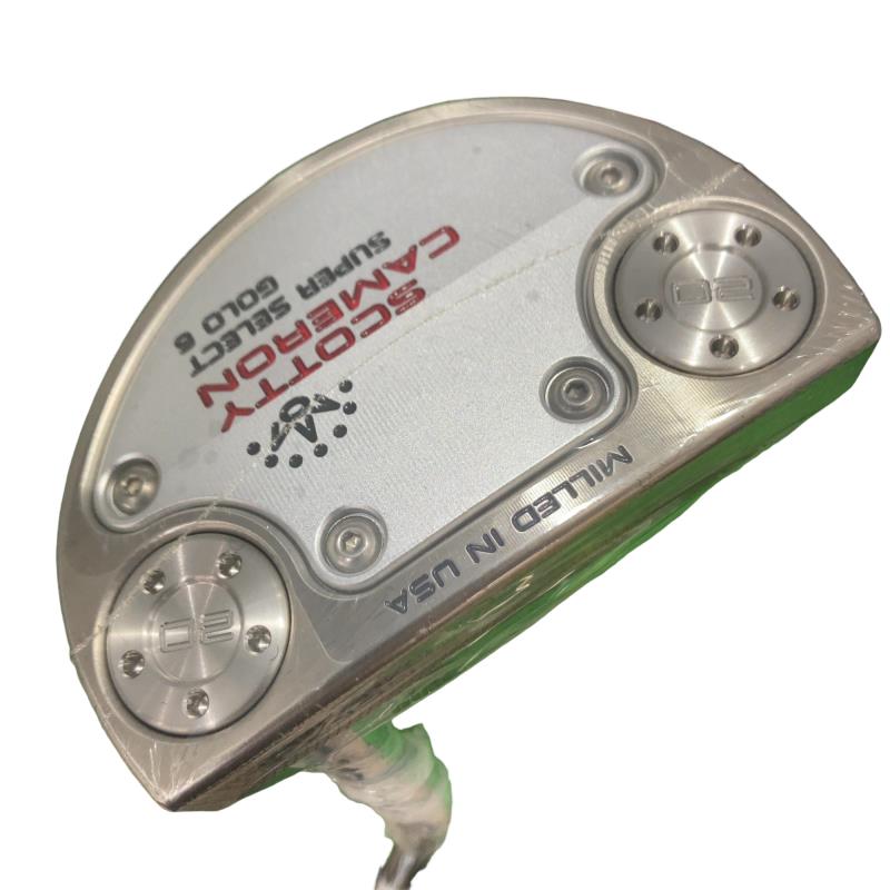 【中古】 タイトリスト SCOTTY CAMERON SUPER SELECT GOLO 6 33インチ パター PT スチール (フレックスその他) メンズ 男性用 右利き 右用 Aランク ゴルフクラブ