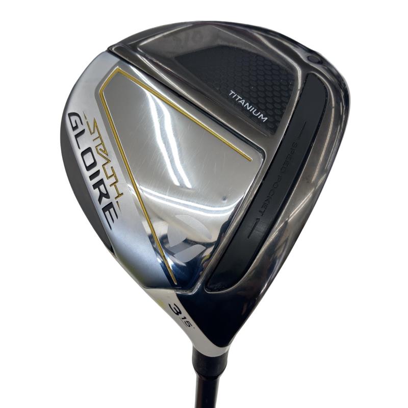 【中古】 テーラーメイド STEALTH GLOIRE 3W フェアウェイウッド FW 純正特注シャフト (フレックスS) メンズ 男性用 右利き 右用 Cランク ゴルフクラブ