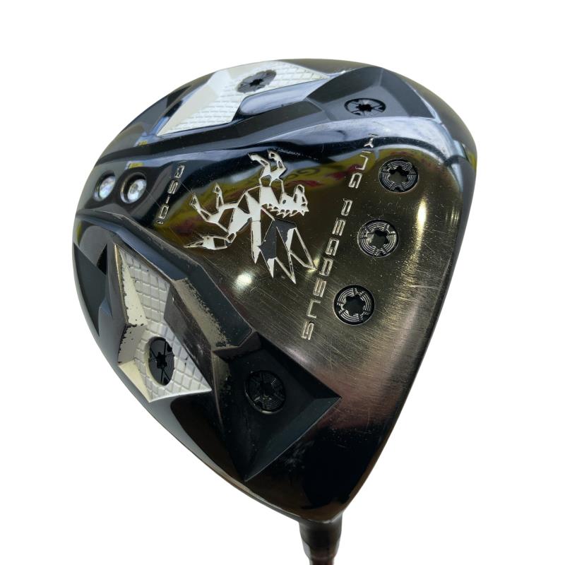 【中古】 特価製造業者 KING PEGASUS QS-01 1W １番ウッド DR リシャフト (フレックス余分の物) メンズ 成人男性用 右利き 右用 C序列付ける ゴルフ野球クラブ