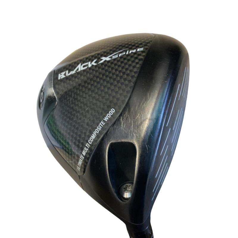 【中古】 muziik On The Screw BLACK XSPIRE 1W(フェードスリーブ) １番ウッド DR 純然たる特注矢がら (フレックスS) メンズ 成人男性用 右利き 右用 C位置づける ゴルフ野球クラブ