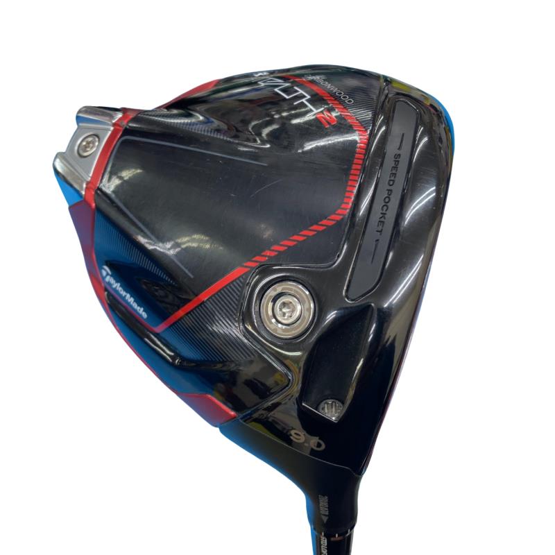 【中古】 テーラーメイド STEALTH2 9&deg; ドライバー DR TENSEI RED TM50(STEALTH DR) (フレックスS) メンズ 男性用 右利き 右用 Cランク ゴルフクラブ｜ゴルフパートナー 中古クラブ店