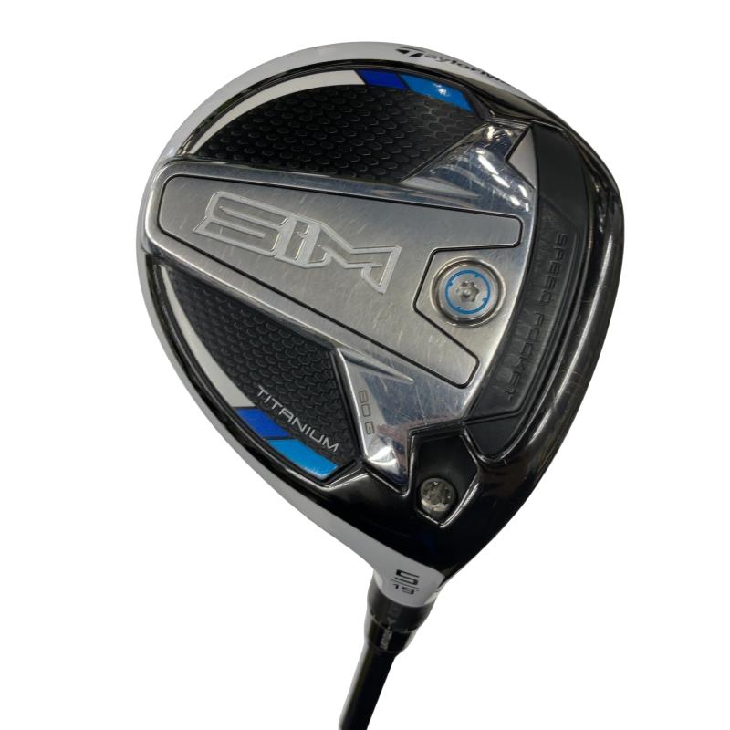 【中古】 テーラーメイド SIM 5W フェアウェイウッド FW リシャフト (フレックスその他) メンズ 男性用 右利き 右用 Cランク ゴルフクラブ