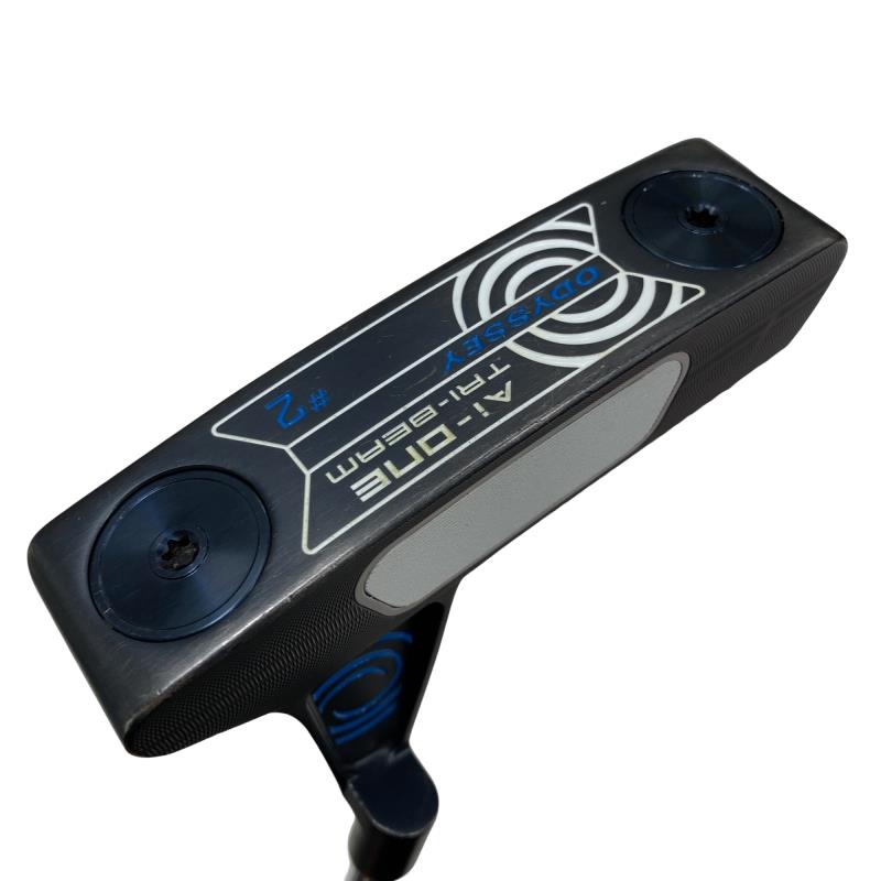 【中古】 オデッセイ Ai-ONE TRI-BEAM #2 34in パター PT STROKE LAB 90 スチール写真 (フレックス余分の物) メンズ 成人男性用 右利き 右用 C位置づける ゴルフ野球クラブ