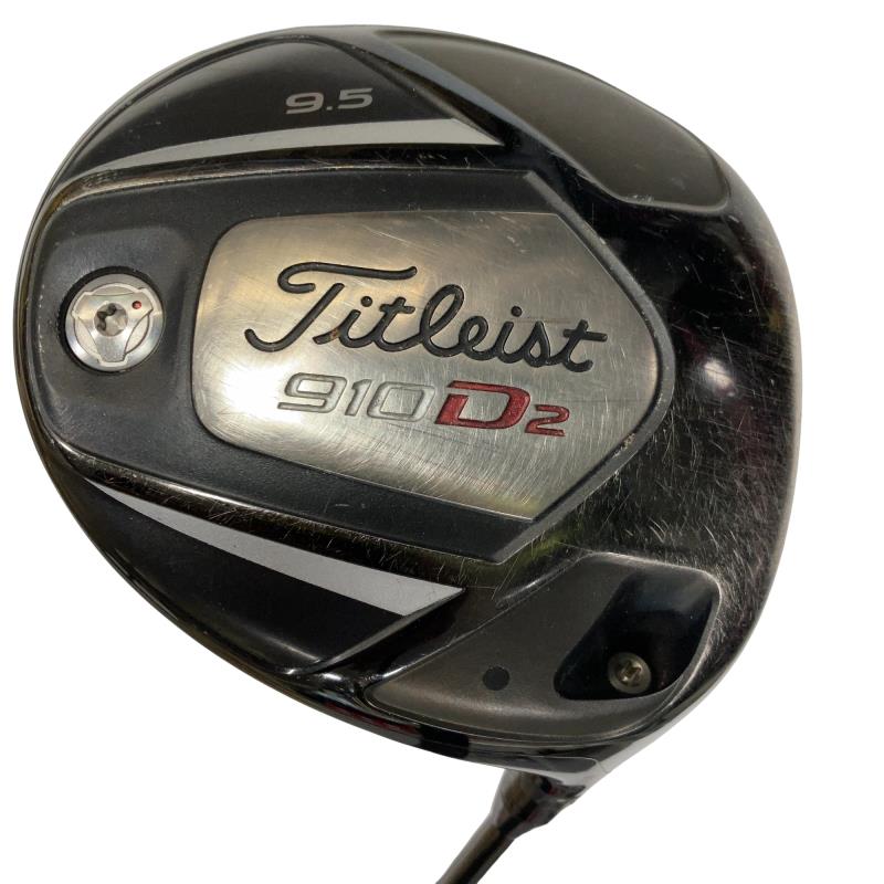 【中古】 タイトリスト 910 D2  9.5° １番ウッド DR Titleist Motore 5.5 (フレックスSR) メンズ 成人男性用 右利き 右用 C序列付ける ゴルフ野球クラブ