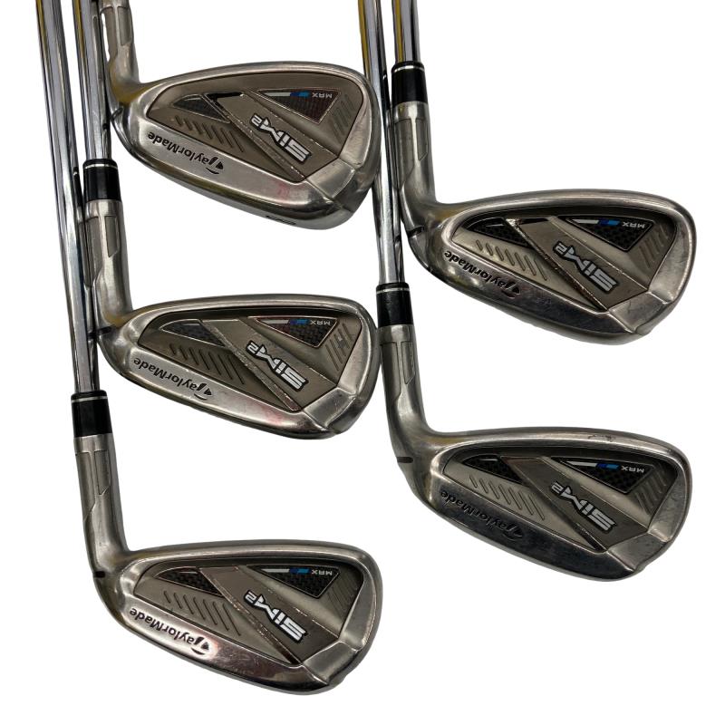 【中古】 仕立て屋お手伝いさん SIM2 MAX  5S アイアン仕掛ける IR KBS MAX MT85 JP (フレックスS) メンズ 成人男性用 右利き 右用 C価値づける ゴルフ野球クラブ