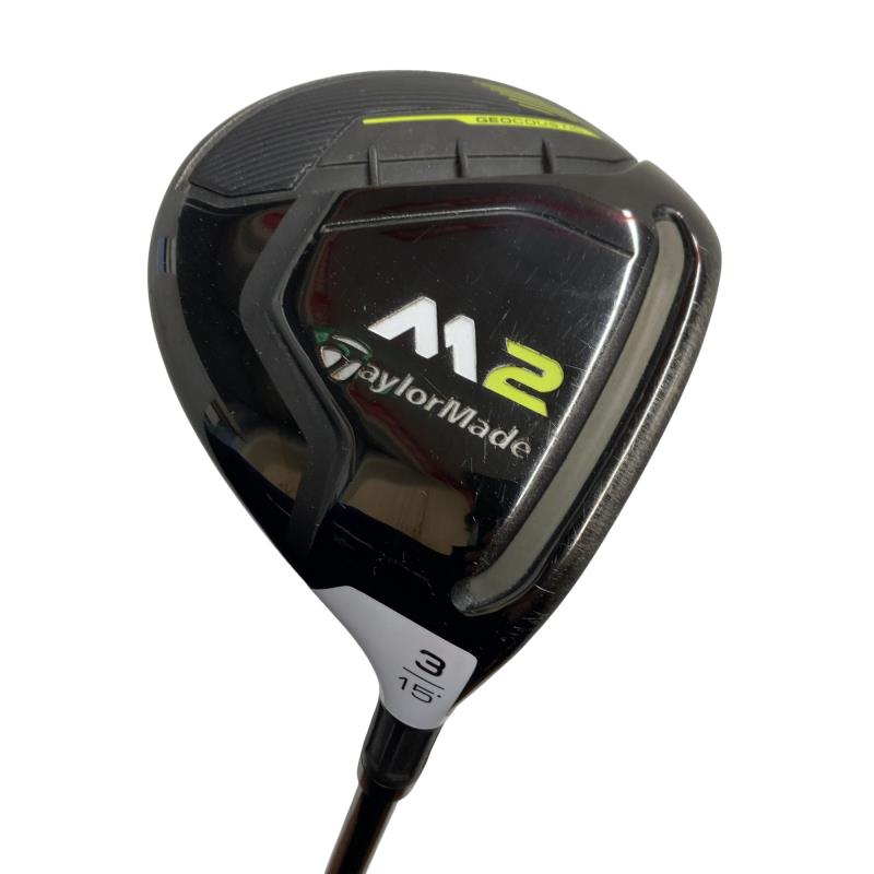 【中古】 テーラーメイド M2(2017) 3W USA フェアウェイウッド FW 純正特注シャフト (フレックスS) メンズ 男性用 右利き 右用 Cランク ゴルフクラブ