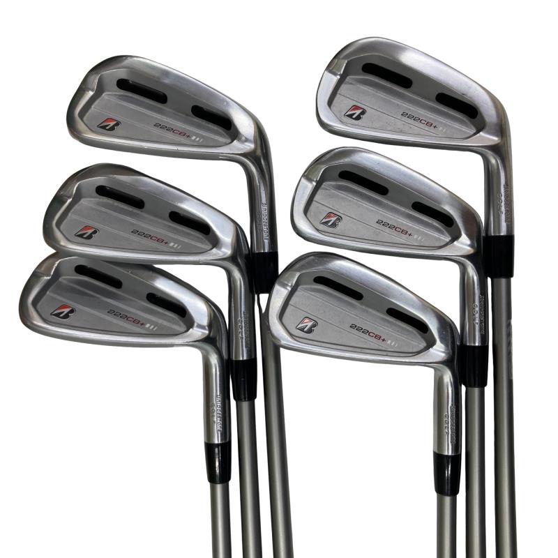 【中古】 ブリヂストン BRIDGESTONE 222CB+ 6S アイアン仕掛ける IR MCI B70 (フレックスS) メンズ 成人男性用 右利き 右用 C価値づける ゴルフ野球クラブ