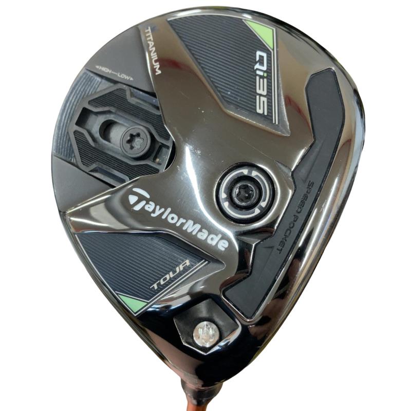 【中古】 テーラーメイド Qi35 TOUR 5W フェアウェイウッド FW 純正特注シャフト (フレックスS) メンズ 男性用 右利き 右用 Cランク ゴルフクラブ