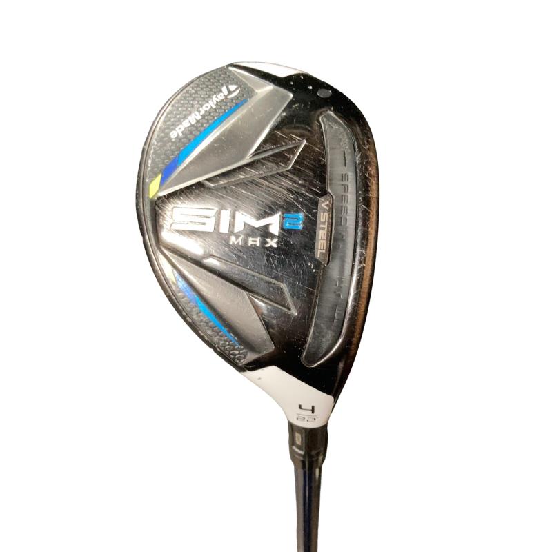【中古】 テーラーメイド SIM2 MAX U4 ユーティリティ UT TENSEI BLUE TM60(SIM2 UT) (フレックスS) メンズ 男性用 右利き 右用 Cランク ゴルフクラブ