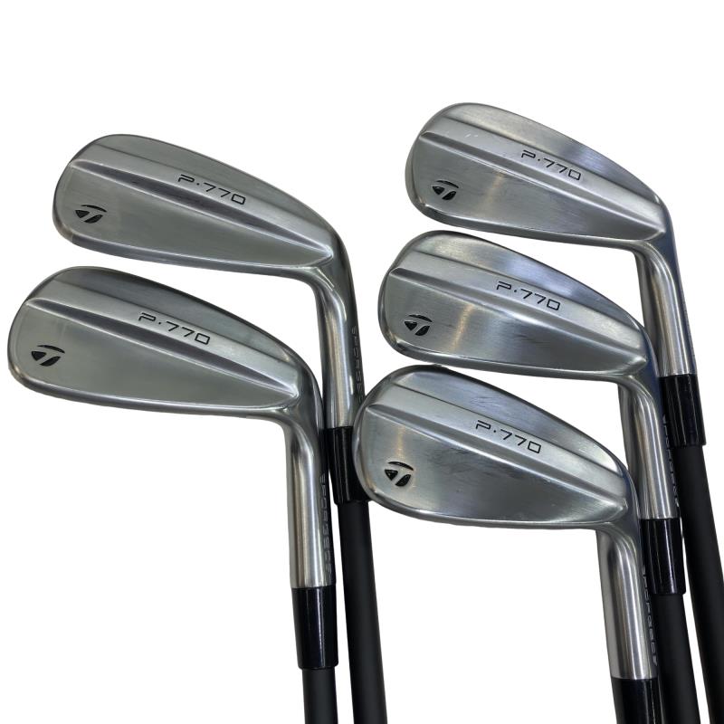 【中古】 テーラーメイド Taylor Made P・770(2024) 5S アイアンセット IR 純正特注シャフト (フレックスR) メンズ 男性用 右利き 右用 Cランク ゴルフクラブ｜ゴルフパートナー 中古クラブ店