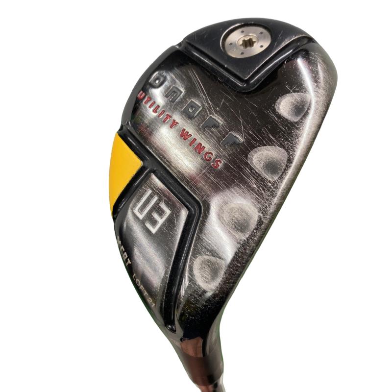 【中古】 ダイワ(グローブライド) ONOFF UTILITY WINGS(2022) KURO U3 ありがた味 UT リシャフト (フレックス余分の物) メンズ 成人男性用 右利き 右用 C位置づける ゴルフ野球クラブ
