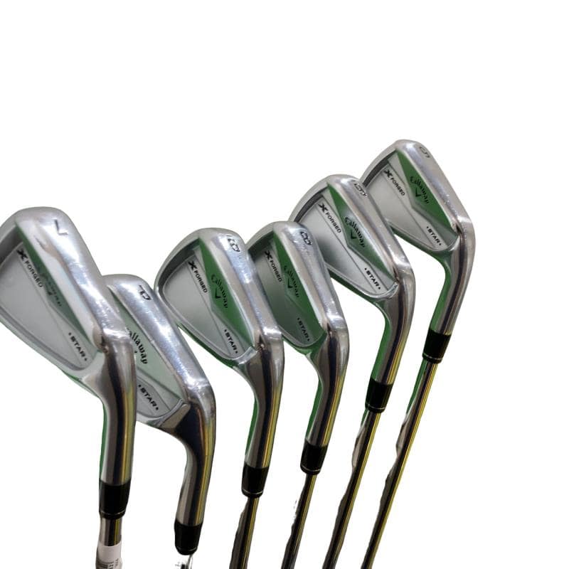 【中古】 キャロウェイ X FORGED STAR(2024) 6S アイアン仕掛ける IR NS PRO MODUS3 TOUR105 (フレックスS) メンズ 成人男性用 右利き 右用 C価値づける ゴルフ野球クラブ