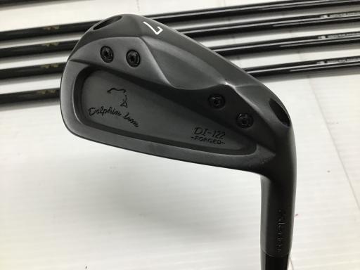 【中古】 キャスコ Dolphin Iron DI-122 ブラック 6S アイアンセット IR ATTAS FF IRON 65 (フレックスその他) メンズ 男性用 右利き 右用 Cランク ゴルフクラブ