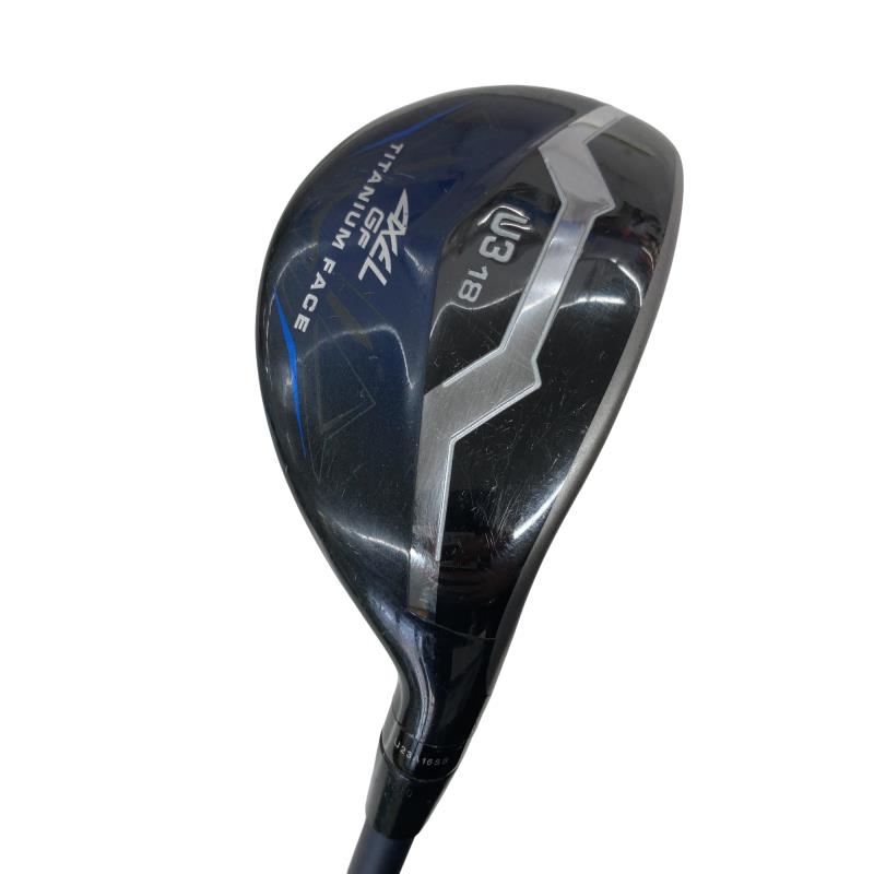 【中古】 つるや AXEL GF U3 ありがた味 UT GF VANQUISH(ありがた味) (フレックスR) メンズ 成人男性用 右利き 右用 D位置付ける ゴルフ野球クラブ メンズクラブ-クラブ-ユーティリティ