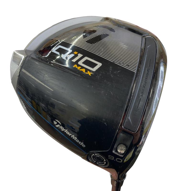 【中古】 テーラーメイド Qi10 MAX 9° ドライバー DR Diamana BLUE TM50(Qi10 DR) (フレックスS) メンズ 男性用 右利き 右用 Cランク ゴルフクラブ