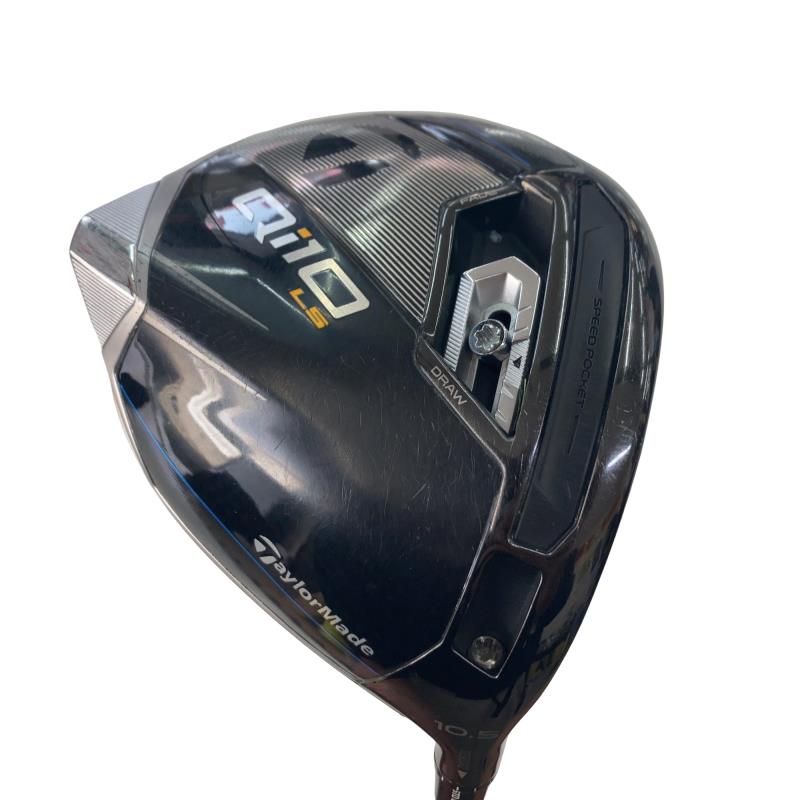 【中古】 テーラーメイド Qi10 LS 10.5° ドライバー DR Diamana SILVER TM50(Qi10 DR) (フレックスS) メンズ 男性用 右利き 右用 Cランク ゴルフクラブ
