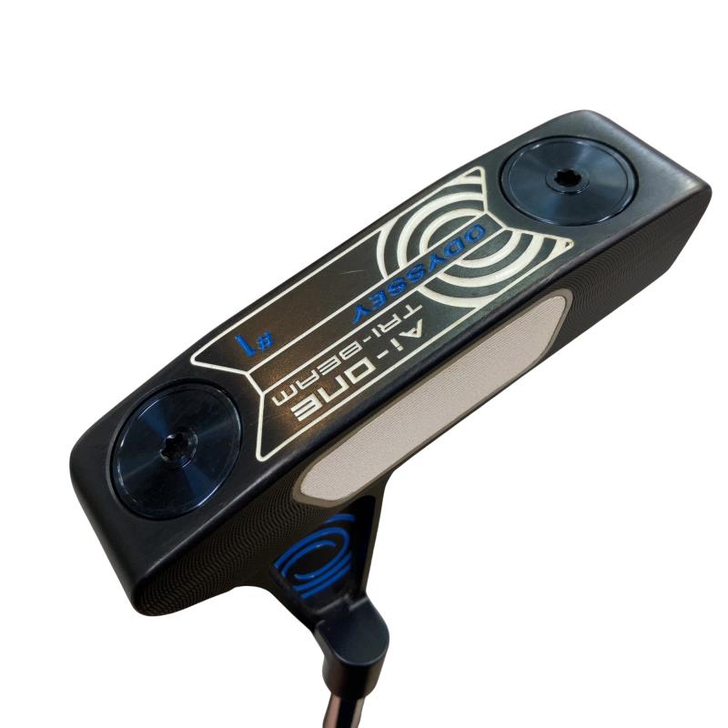 【中古】 オデッセイ Ai-ONE TRI-BEAM #1 34in パター PT STROKE LAB 90 スチール写真 (フレックス余分の物) メンズ 成人男性用 右利き 右用 C位置づける ゴルフ野球クラブ
