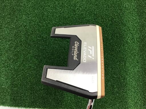【中古】 クリーブランド TFi 2135 ELEVADO CB(ブラック) 35インチ USA パター PT スチール (フレックスその他) メンズ 男性用 右利き 右用 Cランク ゴルフクラブ