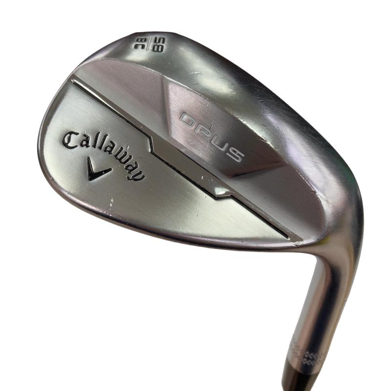 【中古】 キャロウェイ OPUS クロム 58&deg;/08&deg;C ウェッジ WG Dynamic Gold (フレックスS) メンズ 男性用 右利き 右用 Cランク ゴルフクラブ｜ゴルフパートナー 中古クラブ店