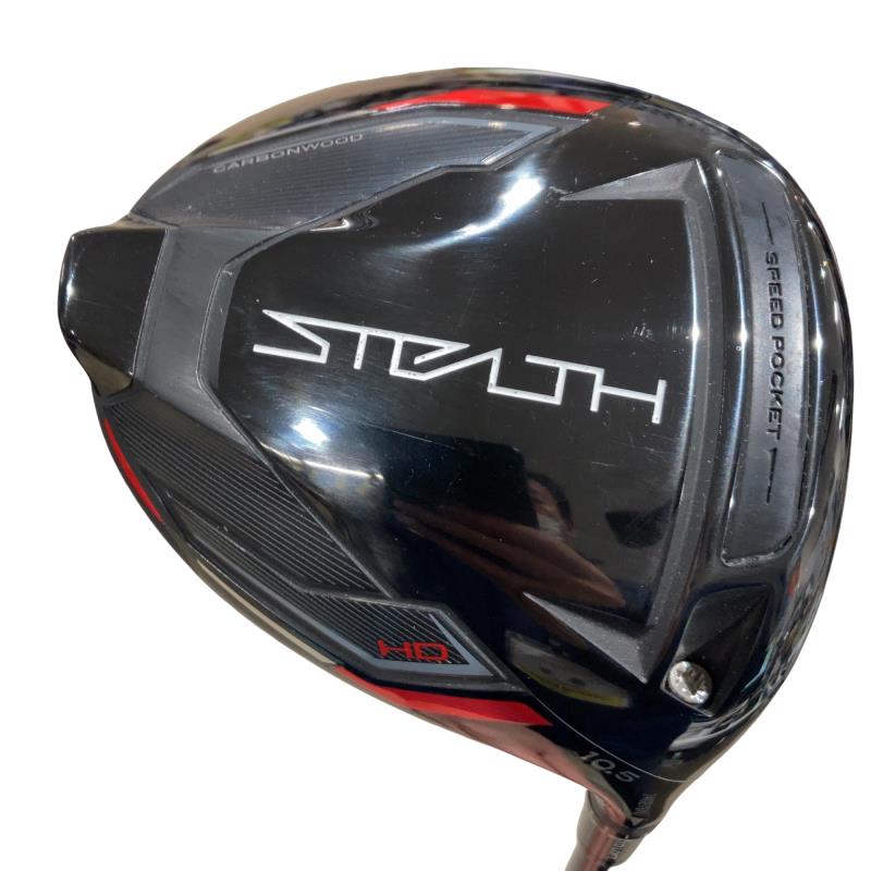 【中古】 テーラーメイド STEALTH HD 10.5° ドライバー DR TENSEI RED TM50(STEALTH DR) (フレックスR) メンズ 男性用 右利き 右用 Cランク ゴルフクラブ