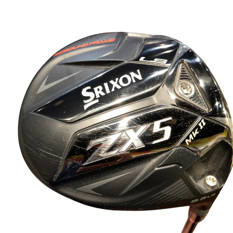 【中古】 ダンロップ SRIXON ZX5 Mk II LS 9.5° ドライバー DR 純正特注シャフト (フレックスS) メンズ 男性用 右利き 右用 Cランク ゴルフクラブ
