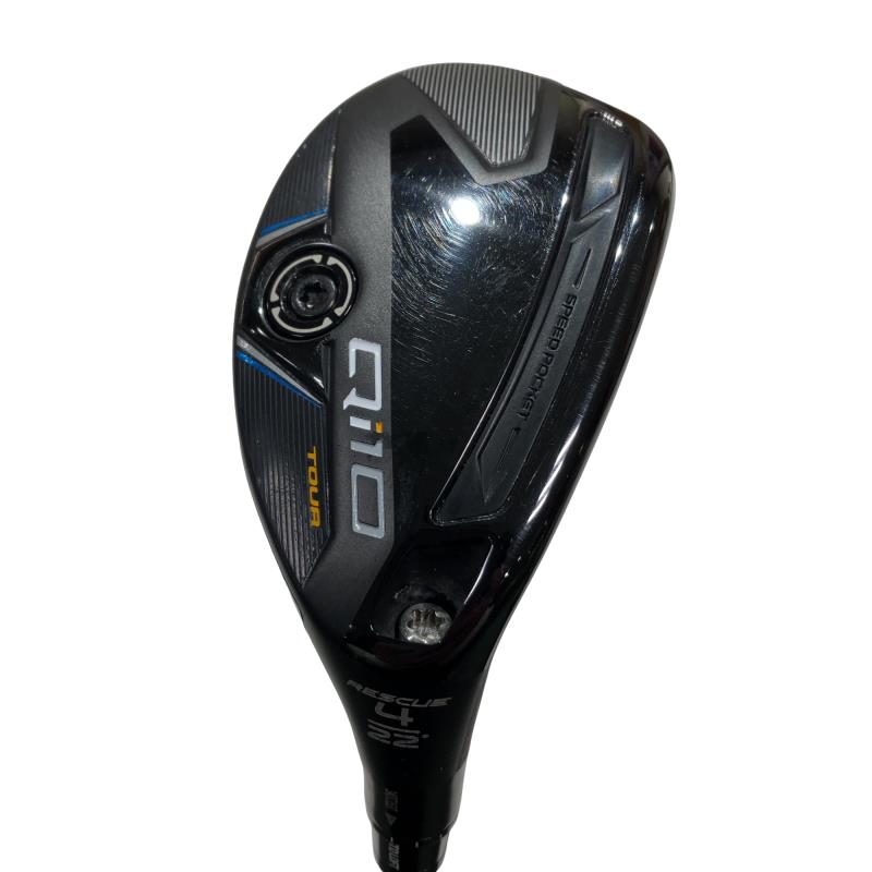 【中古】 テーラーメイド Qi10 TOUR U4 ユーティリティ UT Diamana SILVER TM70(Qi10 UT) (フレックスS) メンズ 男性用 右利き 右用 Dランク ゴルフクラブ