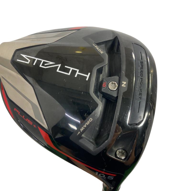 【中古】 テーラーメイド STEALTH PLUS+ 10.5° ドライバー DR リシャフト (フレックスその他) メンズ 男性用 右利き 右用 Cランク ゴルフクラブ|ゴルフパートナー 中古クラブ店