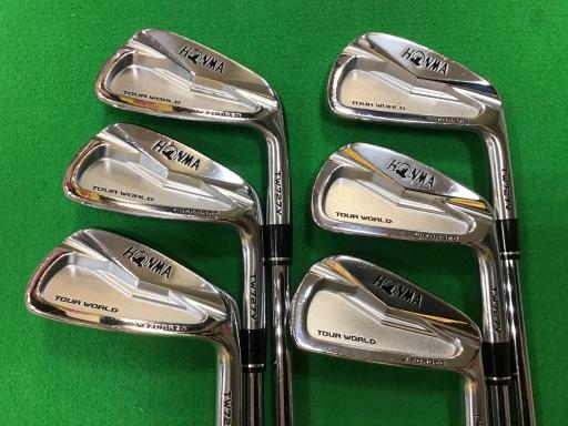 【中古】 本間ゴルフ TOUR WORLD TW727V FORGED 6S アイアンセット IR NS PRO MODUS3 TOUR120 (フレックスS) メンズ 男性用 右利き 右用 Cランク ゴルフクラブ