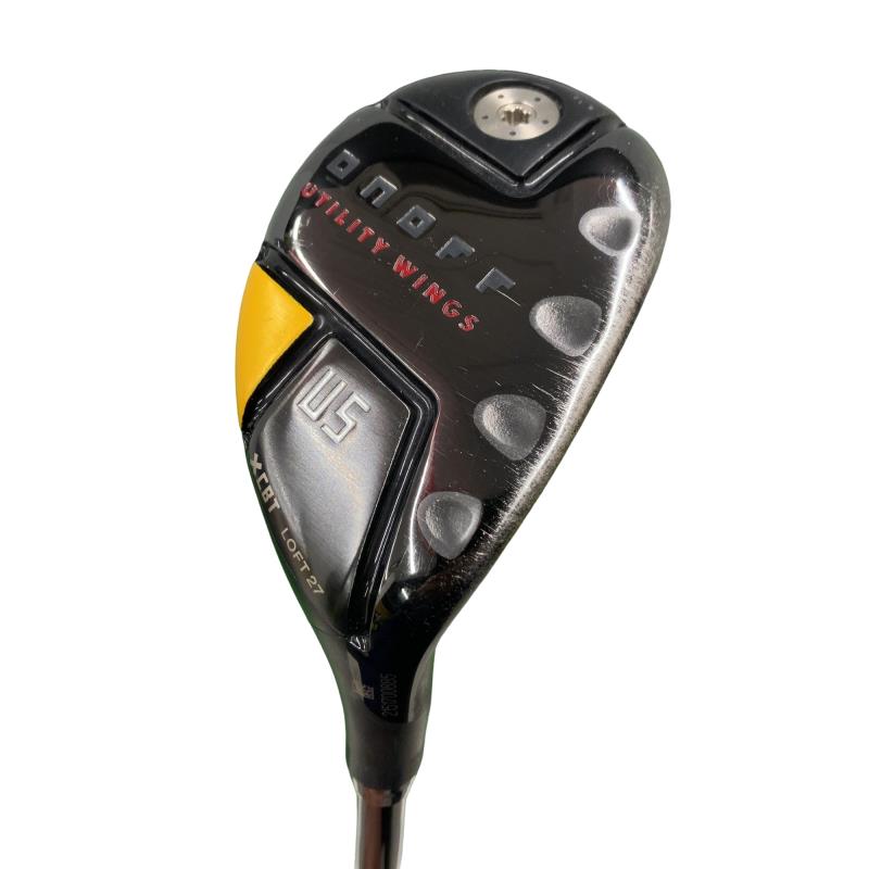 【中古】 ダイワ(グローブライド) ONOFF UTILITY WINGS(2022) KURO U5 ありがた味 UT リシャフト (フレックス余分の物) メンズ 成人男性用 右利き 右用 C位置づける ゴルフ野球クラブ