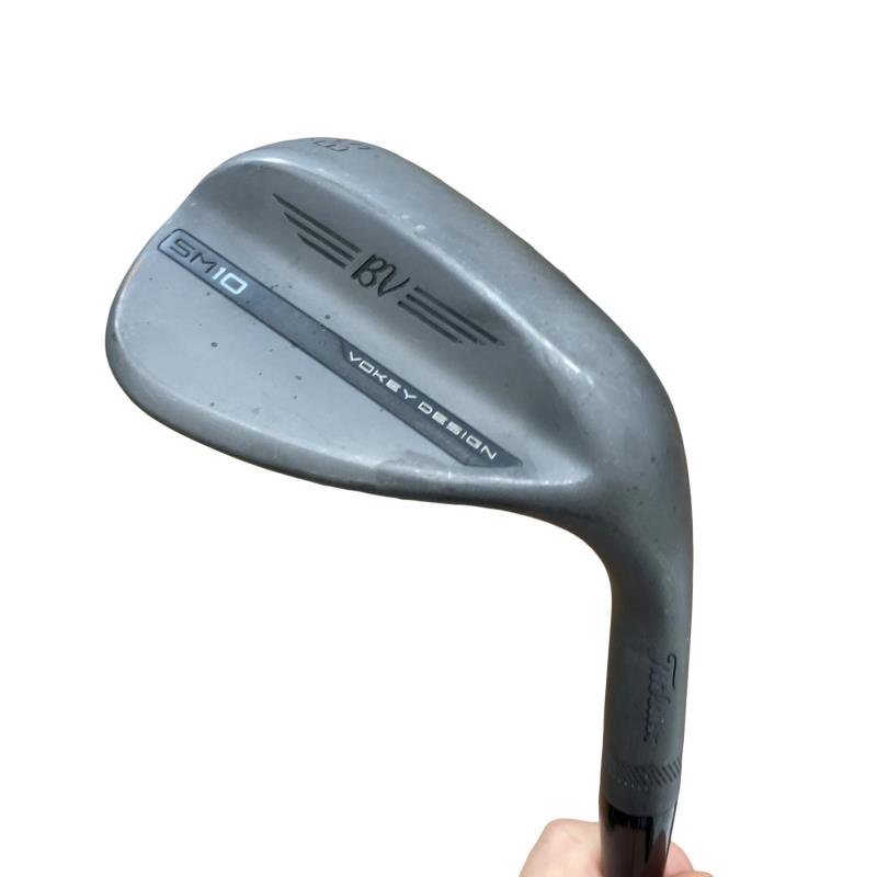【中古】 タイトリスト VOKEY SPIN MILLED SM10 ジェットブラック 58°/14°K ウェッジ WG Dynamic Gold (フレックスS) メンズ 男性用 右利き 右用 Cランク ゴルフクラブ