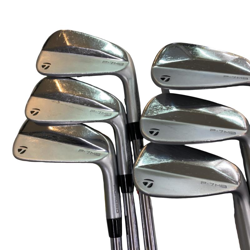 【中古】 仕立て屋お手伝いさん Taylor Made P・7MB(2023) 6S アイアン仕掛ける IR リシャフト (フレックス余分の物) メンズ 成人男性用 右利き 右用 D価値づける ゴルフ野球クラブ