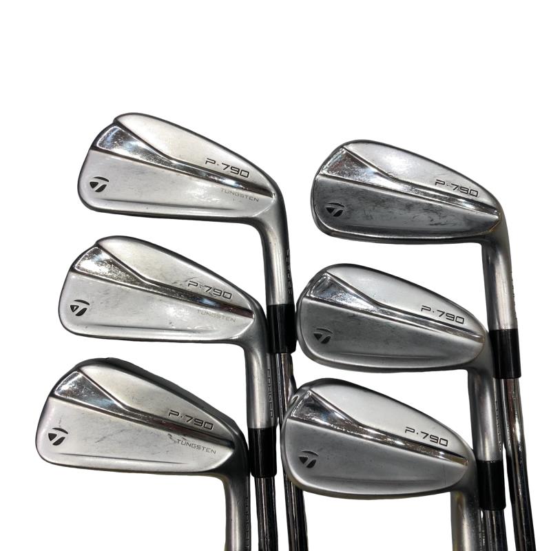 【中古】 テーラーメイド Taylor Made P・790(2021) 6S アイアンセット IR NS PRO 950GH neo (フレックスS) メンズ 男性用 右利き 右用 Cランク ゴルフクラブ