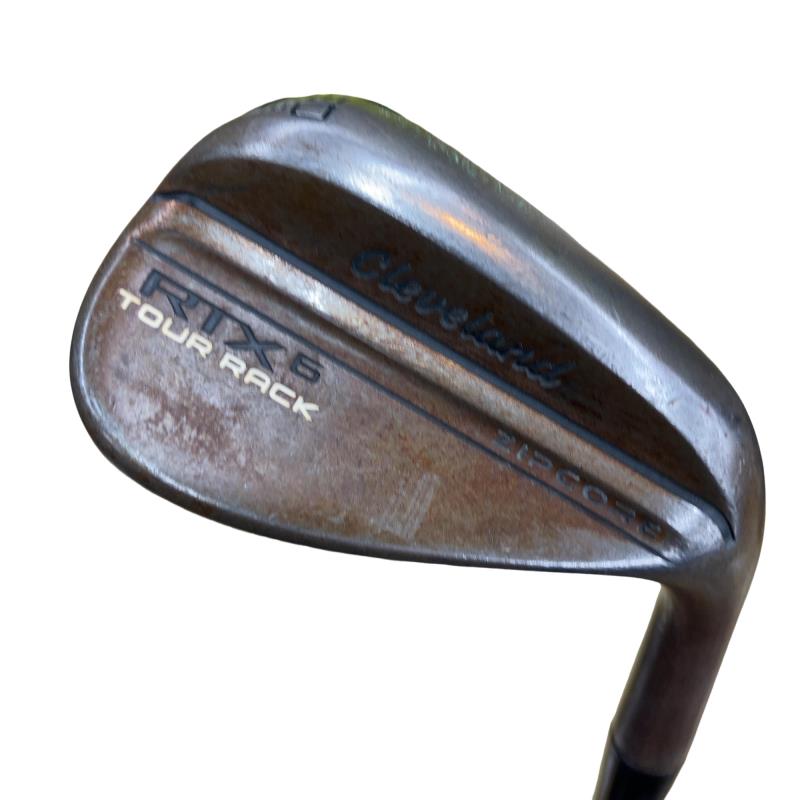 【中古】 クリーブランド Cleveland RTX-6 ZIPCORE ツアーラック(ノーメッキ) 50°/10° MID ウェッジ WG 純正特注シャフト (フレックスX) メンズ 男性用 右利き 右用 Cランク ゴルフクラブ
